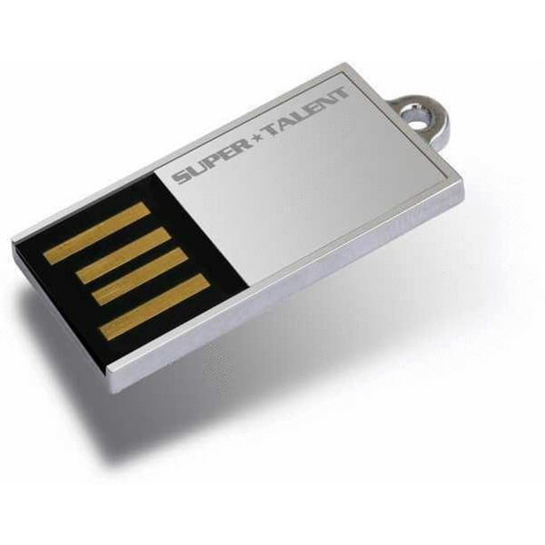 Super Talent Lecteur Flash USB 2.0 Argent 32 Go Pico-C