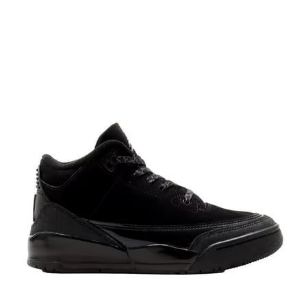 Nike Jordan 3 Retro Black/Dark Charcoal-White DM0966-001 Pre-School Size 3