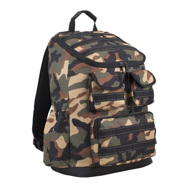 Eastsport Eastsport Spacious Deluxe Cargo Backpack, Army Camo