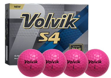 Volvik Vivid Golf Balls, Pink, 4 Pack - Walmart.com