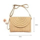 thumbnail image 2 of Bolsa de mano de paja de playa de verano de hombro tipo bandolera tejido a mano para mujer JShteea Para Estrenar, 2 of 7