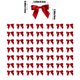 thumbnail image 3 of Elegante juego de cintas de lazo para envolver regalos - Paquete de 50 lazos decorativos de spandex de nailon multicolor para empaques de pasteles, regalos, bocadillos - 8.5x6x2.5cm Cintas de, 3 of 6