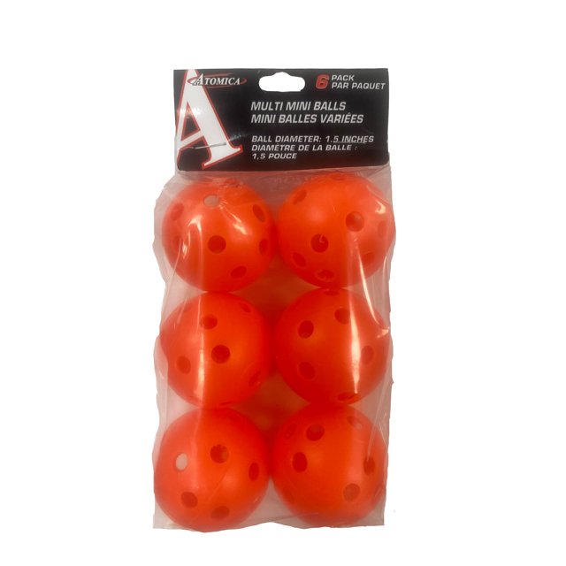 Atomica Multi Pack Orange Plastic Balls