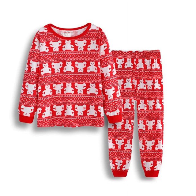 Conjunto de pijama de algodón para niños, ropa de dormir para niños, Halloween, Navidad, árbol de dinosaurio
