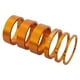 thumbnail image 1 of 6 piezas de arandelas espaciadoras para dirección de bicicleta de montaña, juntas para horquilla delantera, reemplazo directo Oro, 1 of 9