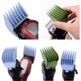 thumbnail image 3 of BR Juego de peines guía para cortapelos: 8 tamaños, protectores para cortapelos, peine límite de funda de pinza, accesorios para cortapelos, herramientas para el cabello especialmente diseña, 3 of 5