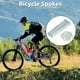 thumbnail image 2 of Juegos de radios de bicicleta Unique Bargains, tono plateado, tuerca de 1 juego, acero al carbono galvanizado, tono plateado - 110 mm, 2 of 7