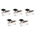 thumbnail image 1 of 5X Cartes Réseau Ethernet/Lan Adaptateur PCI-E Carte Réseau Realtek RJ45 Ethernet Internet Gigabit 4 Ports, 1 of 10