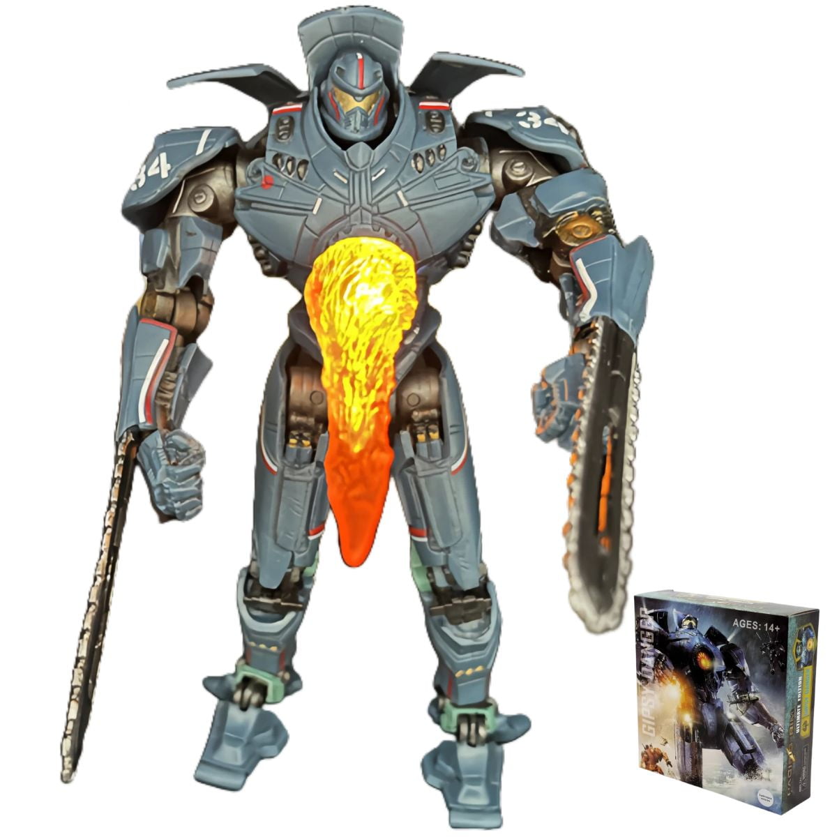 Pacific Rim: Gipsy Danger フィギュア Pacific Rim Exclusive 10th Anniversary Gipsy Danger Action