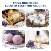 HIQILI 100% Pure Lavender Essential Oil, 100ML Undiluted for Diffuser, Relax Mind & Better Sleep