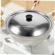 thumbnail image 4 of HOOWIFFY 2Ud De Olla De Acero Inoxidable Universal Para Cocina Con Asa Plateada, 4 of 8