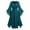 Blue, variant on Medieval Bell Sleeve Dress for Women, Renaissance Fairy Cosplay Costume, Gothic Witch Vintage Maxi Gown