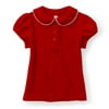 Polo with Heart Patch - Toddler Girl