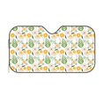 thumbnail image 2 of ZNDUO Flower Floral Seamless Pattern Car SUV Windshield, Medium Size UV Rays and Heat Sun Visor Protector Foldable Sun Shade Car Windshield, 2 of 8