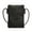 Amentia Black, variant on Heartly Women's Crossbody Bag, Vegan Leather Handbag by Mia K. - Gray