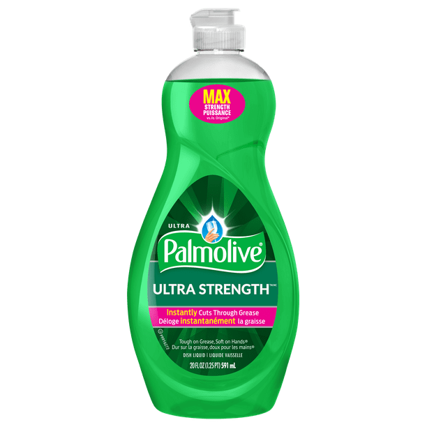 Palmolive Ultra Strength Dishwashing Liquid Dish Soap, Original 20