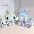 thumbnail image 4 of Sanrio-juguetes de peluche Kawaii Kuromi Cinnamoroll My Melody, Hello Kitty, peluche suave, Anime, regalos para amigos y niños, 4 of 4