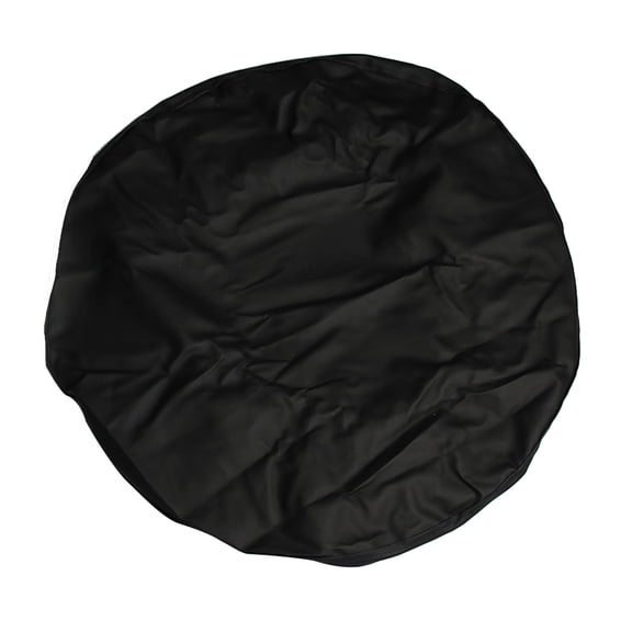 HORIALENCE Car Owners 1Pcs Square Black Pvc Spare Tire Cover For 17 Inch Size Waterproof