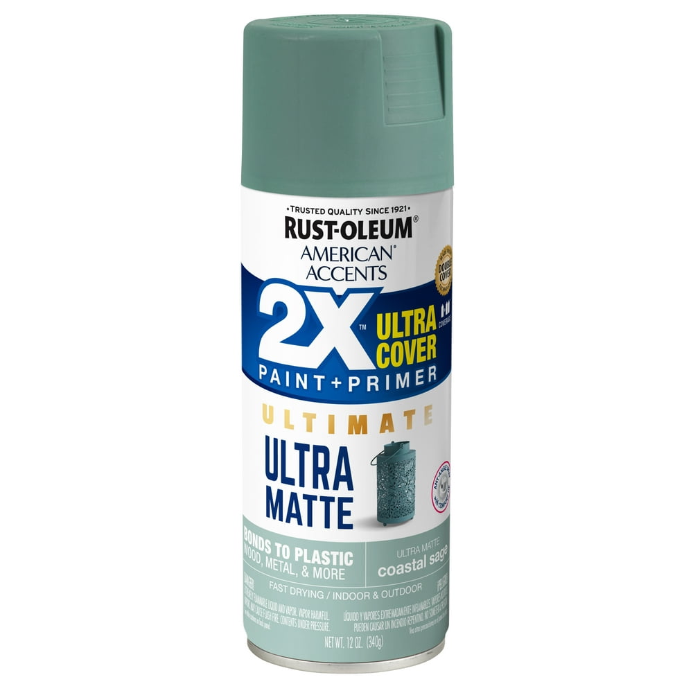 Coastal Sage, RustOleum American Accents 2X Ultra Cover Ultra Matte