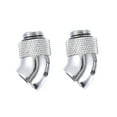thumbnail image 4 of IDEANATEGRATE 2Pcs Cooling Degree Bend for Computer Water Cooling 1.4x0.6x0.6in, 4 of 8