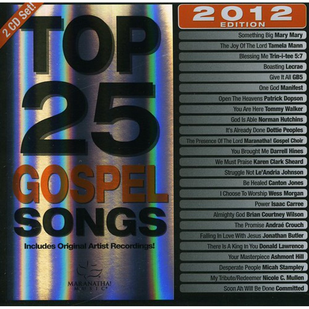 Top 25 Gospel Songs 2012 Edition - Walmart.com - Walmart.com