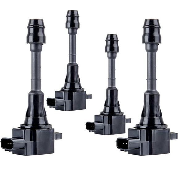 ECCPP Portable Spare Car Ignition Coils Compatible with Nissa-n Sentra/Nissa-n Altima/Nissa-n X-Trail 2002-2006 Replacement for UF350 5C1395 for Travel, Transportation and Repair (Pack of 4)