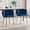 Navy Blue, variant on MOONMISS Velvet Upholstered Tufted Wood Frame Side Dining Chair with Golden Legs（set of 2）-Navy Blue