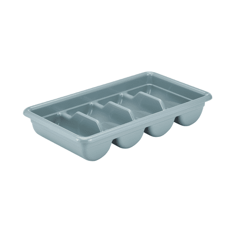 

CamboxÃÂ® Cutlery 4 Compartment Bus Box Poly Light Gray