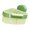 Green, variant on Triangle Sink Strainer Basket with Suction Cup Holder PP Kitchen Drain Rack for Fruit Tools and Sponge Storage