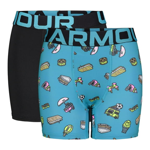 Under Armour Boy's Ice Cream Sports 2-Pack Boxer Set Assorted SM (8 Big Kid)