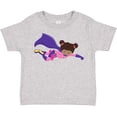 thumbnail image 3 of Inktastic African American Girl, Cape, Superhero Girl Girls Toddler T-Shirt, 3 of 5