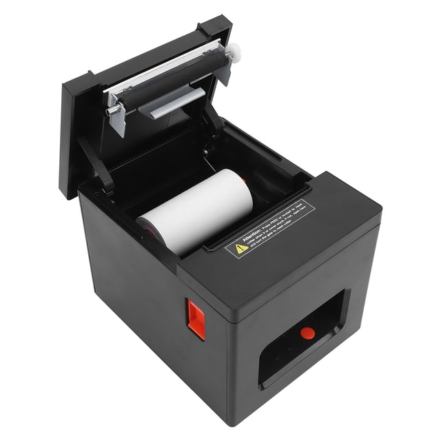 Impresora De Recibo Térmico De 80 Mm, Impresora De Recibo POS Con Conexión USB Y , Soporte De Cajón De Efectivo, Impresión Gráfica