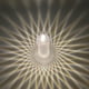 thumbnail image 4 of Vela sin llama con proyección de refracción, LED, electrónica, atmosférica, para decoración de mesa de noche, lámpara de cristal de imitación, iluminación con velas., 4 of 9