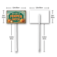thumbnail image 4 of Eveokoki Welcome To Pumpkin Patch Decorations Yard Sign Decorative Garden Stakes Aluminum Outdoor Lawn Signs for Halloween Party Yard Lawn Garden Decorations, 4 of 4