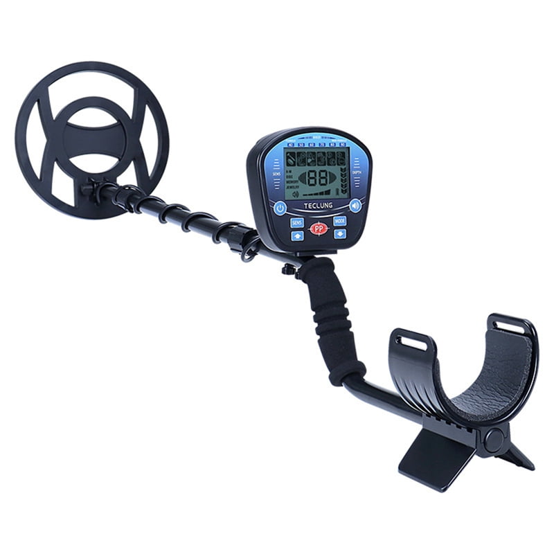GT860 Outdoors Underground Metal Detector Gold Finder with Large LED Display 10inch Search Coil