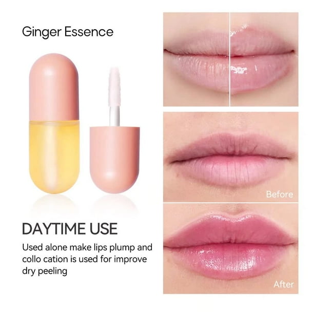 Lip Plumper Lip Gloss Lip Care Set 2Pcs Derol Lip Plumper Set Day