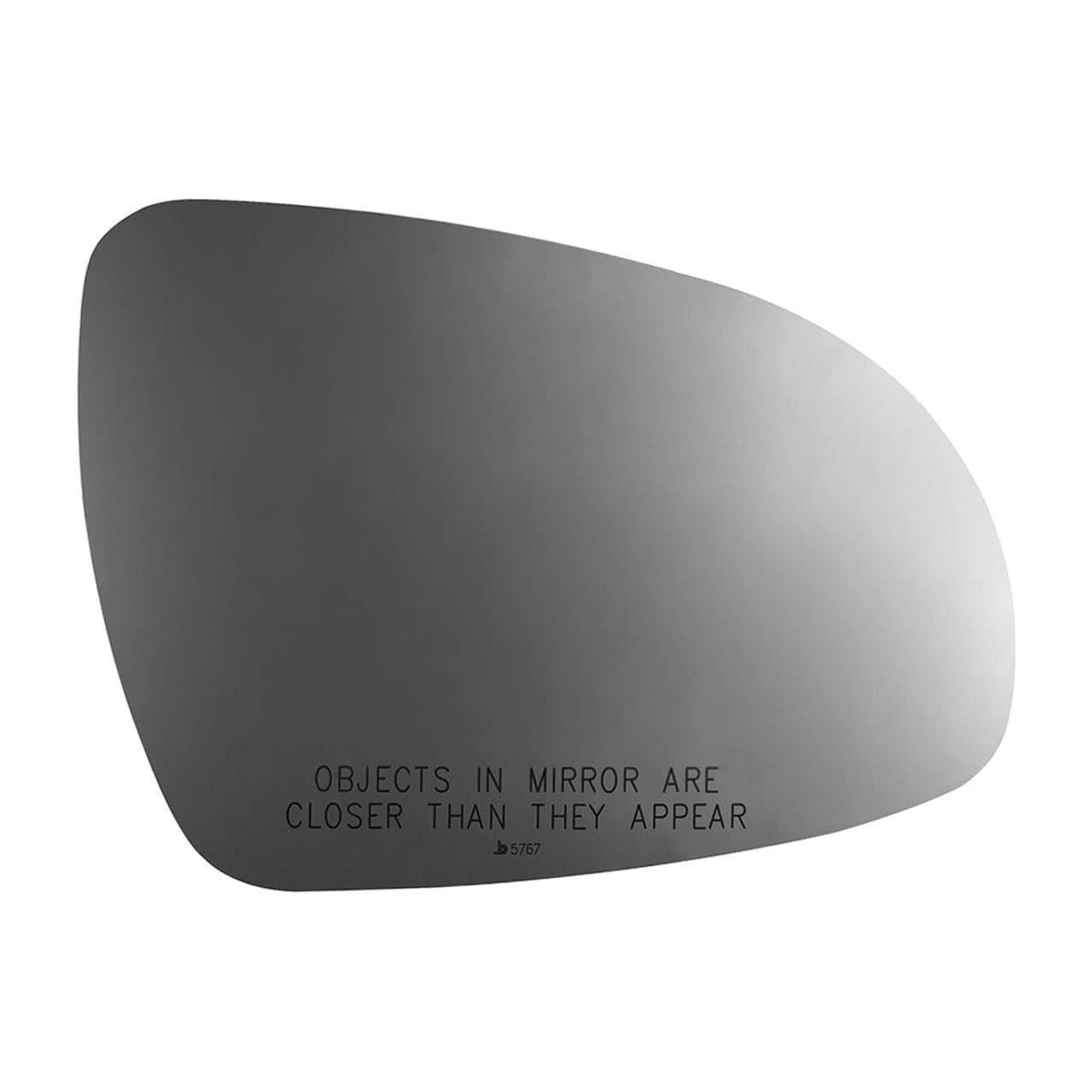 Convex Passenger Side Replacement Mirror Glass for Kia Sportage 2017