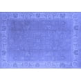 thumbnail image 1 of Ahgly Company Machine Washable Indoor Rectangle Oriental Blue Traditional Area Rugs, 2' x 4', 1 of 4