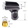 thumbnail image 5 of Tibvox 180° Front & Rear Rotation Microphone Clips Microphone Stands Accessories, 5 of 17