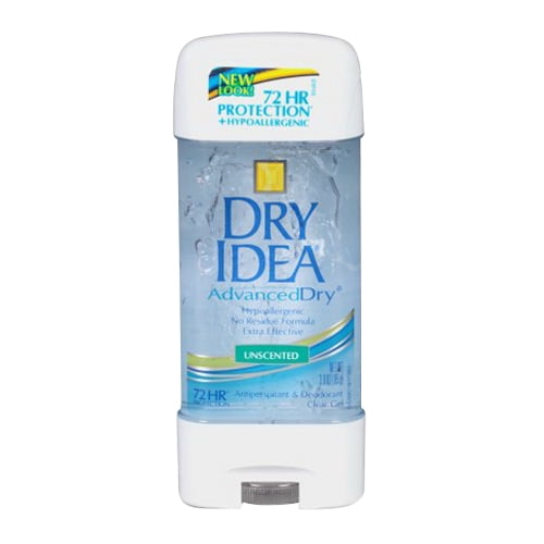 Dry Idea AntiPerspirant and Deodorant, 72 Hour Protection, Unscented