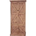 thumbnail image 2 of American Heartland 30791RSW Rustic Double Door Pantry, Rustic Seashell, 2 of 4