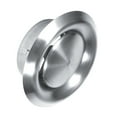 thumbnail image 2 of YUMILI Grille D'aération Réglable, 3 Tailles En Acier Inoxydable Grille D'aération Mur Plafond Rond Couvercle De Conduit De Ventilation Pour Salle De Bain Bureau Cuisine(125mm), 2 of 14
