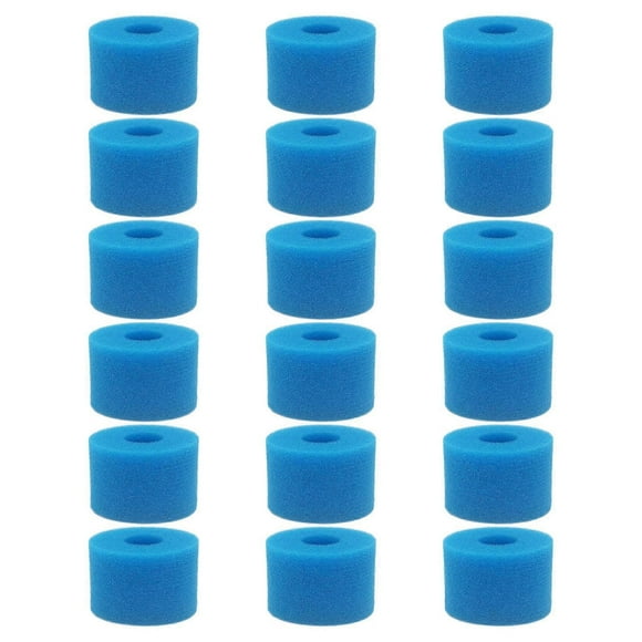 18 unidades de filtro de espuma reutilizable y lavable para jacuzzi Pure Spa, tipo S1.