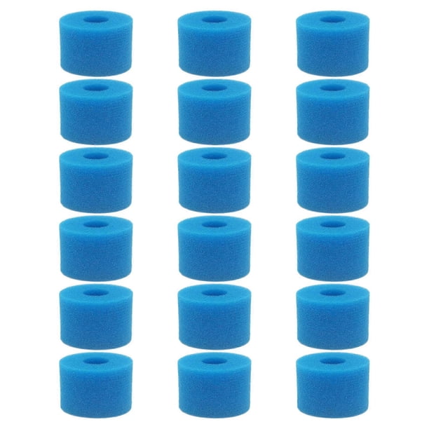 18 unidades de filtro de espuma reutilizable y lavable para jacuzzi Pure Spa, tipo S1.