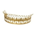 thumbnail image 2 of Creative Co-Op Rideau Décoratif en Métal Ou Couronne de Baldaquin, Finition or, 2 of 4
