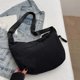 thumbnail image 5 of Crescent Bag Crossbody Bag Slings Bag Purses for Women Men Trendy Slouchy Dumpling Bags Half Moon Shape Shoulder Bag, 5 of 5