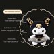 thumbnail image 5 of Sanrio Authentic Spot Goods - Muñeca Kuromi de oro negro, juguete de peluche, muñeca de boda de oro negro de gran belleza, regalo de cumpleaños para niños, 5 of 5
