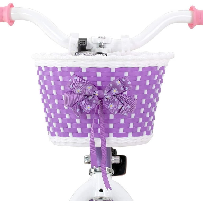 JOYSTAR Angel Girls Bike 12 Inch Kids Bike with Training wheels