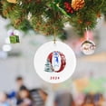 thumbnail image 3 of Coche Decoraciones de Navidad 2025 Nuevo 26 Carta de Navidad Muñeco de Nieve Colgante de Navidad - Colgante de Coche de Acrílico Santa Navidad Muñeco de Nieve Decoraciones, 3 of 5