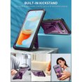 thumbnail image 6 of ExoGuard For  Google Pixel 8 Pro Case, Rubber Shockproof Full-Body Phone Case with Kickstand(Purple), 6 of 7